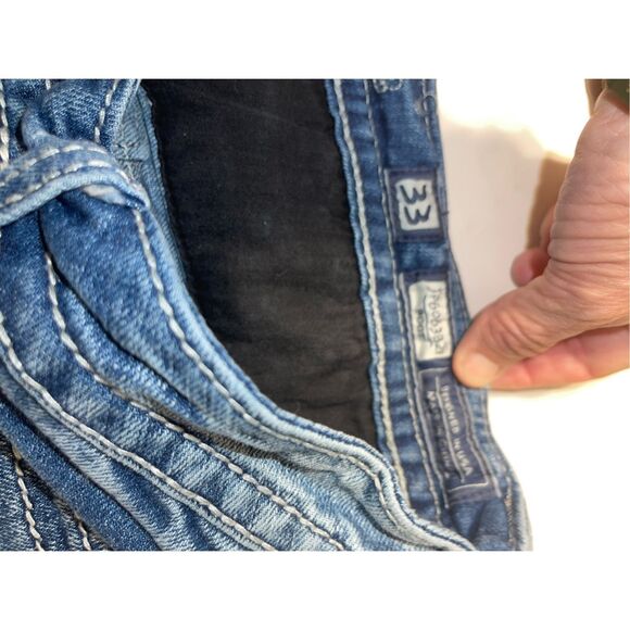 Miss Me Light Blue Boot Cut Jeans - Picture 7 of 11